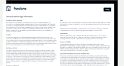 Desktop Screenshot of fundana.ch
